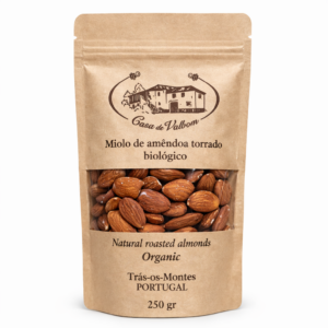 Casa de Valbom Saco Miolo de Amendoa Torrado Biologico 250GR